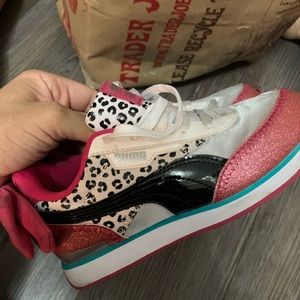 Lol collection by Puma shoes for girls.